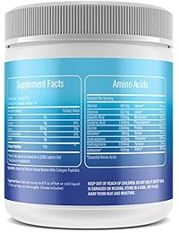 Puro Colágeno en polvo (16oz) | zacate Fed, sin sabor, sin OGM, altamente biodisponible de colágeno hidrolizado | Sin Gluten y sin lácteos proteína