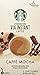 Starbucks VIA Latte - Caffe Mocha (5 Single Serve Packets) net weight 6.53 oz (185g)