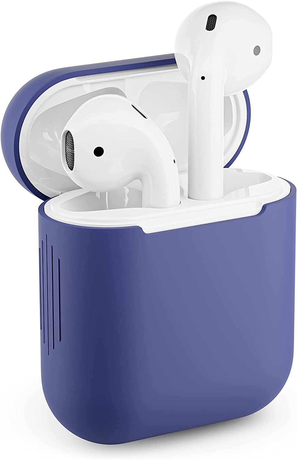 Protective Case for Apple Airpods 1 & 2 Silicone Case Airpod Case (Lavender)
