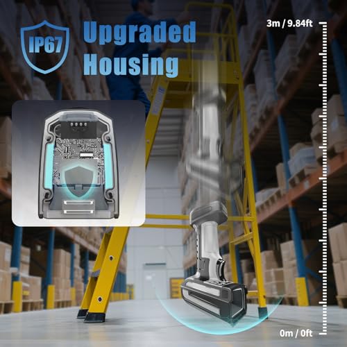 NETUM GY Series Industrial Barcode Scanner (GY60U Long Distance)
