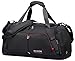 Swiss Ruigor 6407 Water Resistant Carry On Travel Duffel Bag and Gym Sports Bag with Shoes Compartment - 8.5 Gallons - 32 Liters