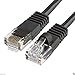 CableVantage Black 100FT 100 Ft 100' Long CAT5 Enhanced CAT5E RJ45 Patch 350MHz ETHERNET Network Cable for PC, Mac, Laptop, PS2, PS3, Xbox, Xbox 360 High Speed Internet DSL/Cable Internet