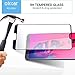 Huawei P20 Pro Screen Protector - Tempered Glass - Easy Application - Olixar - 9H Hardness Anti Scratch, Bubble Free, Anti Fingerprint - Black/Clear