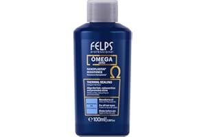 Felps Professional Omega Zero Resistance Nanoplastia Treatment, Zero Formaldehyde Hair Straightening, with Macadamia Oil, 3.38 fl.oz Mini