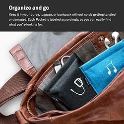 UT Wire Pocket Snap & Store Earphone Case