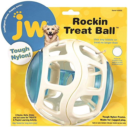 JW Pet Company Rockin Treat Ball for Dogs