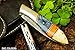 (18 5/18) DKC-58 BLUE JAY Damascus Folding Pocket Knife 4.5