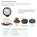 SimpleTaste Electric Coffee Grinder with Stainless Steel Blades Coffee Bean Grinder Available As Spice Grinder, 30g Capacity, Black
