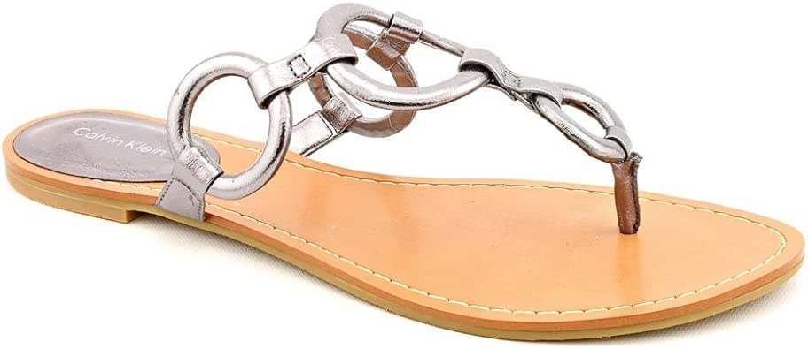 amazon calvin klein flip flops