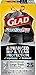 Glad Large Drawstring Trash Bags, ForceFlex 30 Gallon Black Trash Bags, 25 Count