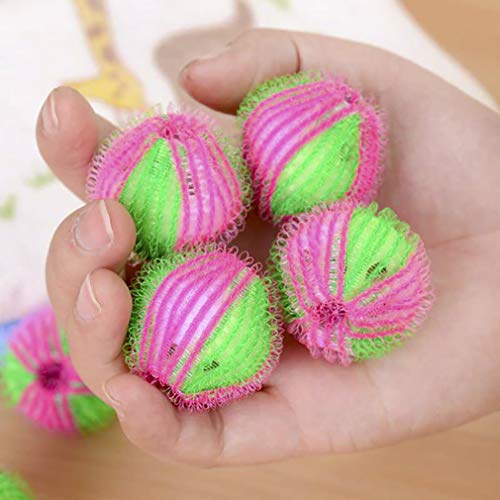 Nado Care Pet Hair Remover for Laundry - Reusable Hair Dryer Ball - Pet Washing Ball for Laundry - Magic Ball Hair Remover - Pack of 12