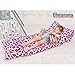 Ohnanana Kids Floor Pillows Bed Cover, Soft Plush,Perfect for Sleepovers Party,Lounger, Seating,Nap Mat,Reading Nook,Playing,Chair.Cover Only (Pink Leopard)