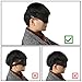 Matymats 3D Sleep Eye Mask for Sleeping Memory Foam Sleeping Mask Eye Bag with Adjustable Head Strap - for Relaxation Spa Meditation Yoga