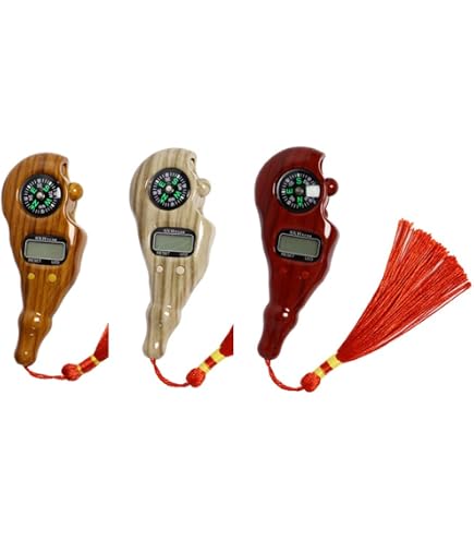 Hitopin - Compteur De Perles Numérique Tasbih - 3 Couleurs Avec Boussole - Compteur Manuel 5 Chiffres - Pour Méditation Et Prière (Ramadan)
