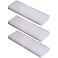 Bocolon High Density Polyethylene Sheets HDPE Plastic Sheet Board for DIY, Heavy Duty Industry, 1/4" Thick,Size 8"x 10", White Color