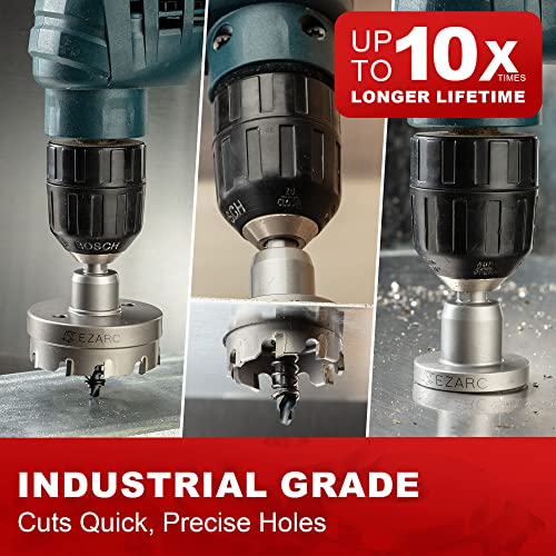 EZARC Carbide Hole Saw Heavy Duty, Hole Cutter for Stainless Steel