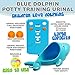 Tenby Living Blue Dolphin Potty Training Urinal for Boys – Adjustable and Easy to Use for Toddlers