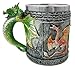 Private Label Gothic Dragon Tankard Coffee Mug Cup Medieval