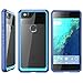 SUPCASE Unicorn Beetle Series Case Designed for Premium Google Pixel 2, Hybrid Protective Clear Case for Google Pixel 2 2017 Release (Frost/Navy)