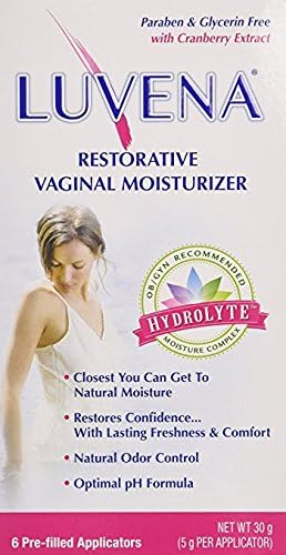 Luvena Vaginal Moisturizer & Odor Control, 5g Pre-filled Applicators MultiItem 3Pack (6 Ea)