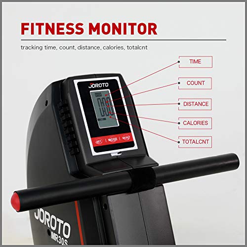 JOROTO Rowing Machine Rower Equipment - Folding Magnetic Exercise Rower Rowing Machine for Home Use