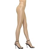 GOCBOBO Women's Dance Tights 70 Denier Shimmery Tights High Waist Shiny Pantyhose Silk Pantyhose Glitter Stockings