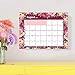 Floral Bouquet Mini Desk Wall 2020 Calendar: July 2019 - June 2020 (Academic Year Desktop Calendar, Planning Blotter)