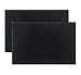 Tebery Black Mat 18" x 12" Rubber Bar Service Spill Mat (2 pack) primary