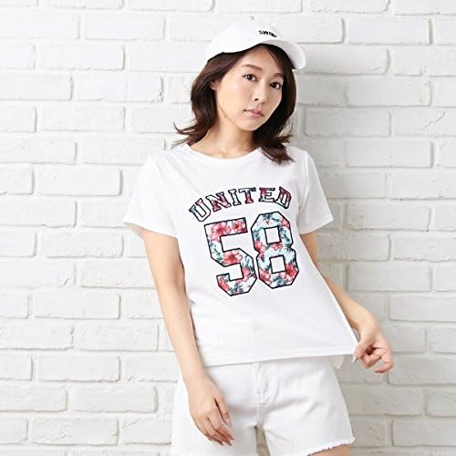 Amazon イング Ingni リゾートナンバリング T オフホワイト サックス M Tシャツ カットソー 通販
