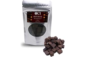Oak Chips Inc. French Oak Cubes for Brewing - Heavy Toast - 1.5 oz - Perfect for Aging Wines, Spirits, Beer, and More!