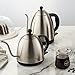 Osaka, 1 Liter Electric Quick Boil Gooseneck Water Kettle for Drip Coffee – Accurate Flow Control And Fully Stainless Steel Interior Tea Kettle - Perfect For Manually Brewed Pour Over Coffee and Tea