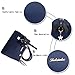 Fantastic Zone Women Handbags Fashion Handbags for Women PU Leather Shoulder Bags Messenger Tote Bags Navy Blue