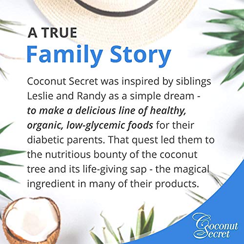 Coconut Secret Coconut Nectar (2 Pack) 12 fl oz Natural, LowGlycemic Liquid Sweetener
