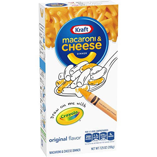 KRAFT ORIGINAL FLAVOR MACARONI AND CHEESE MEAL (7.25 OZ BOX