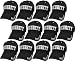 Security Hat Adjustable Baseball Cap - 12 Pack primary