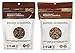 Purely Elizabeth Gluten Free Non-GMO Probiotic Granola 2 Flavor Sampler Bundle: (1) Chocolate Sea Salt, and (1) Maple Walnut, 8 Oz. Ea. (2 Bags)