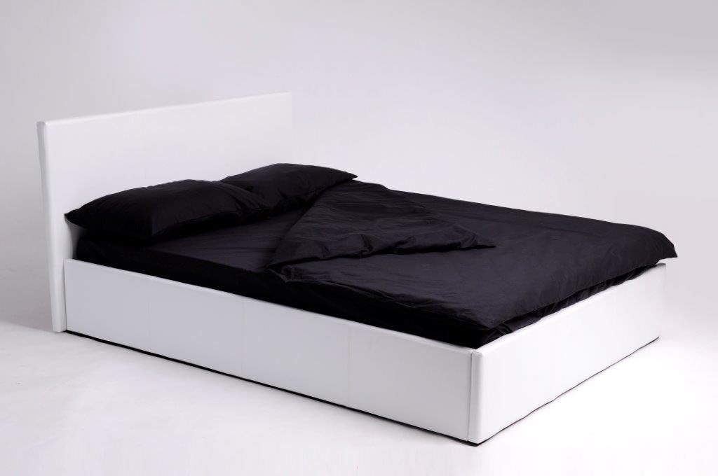 Swithome Ottoman Bed nosk 140x190 PVC White with Frame