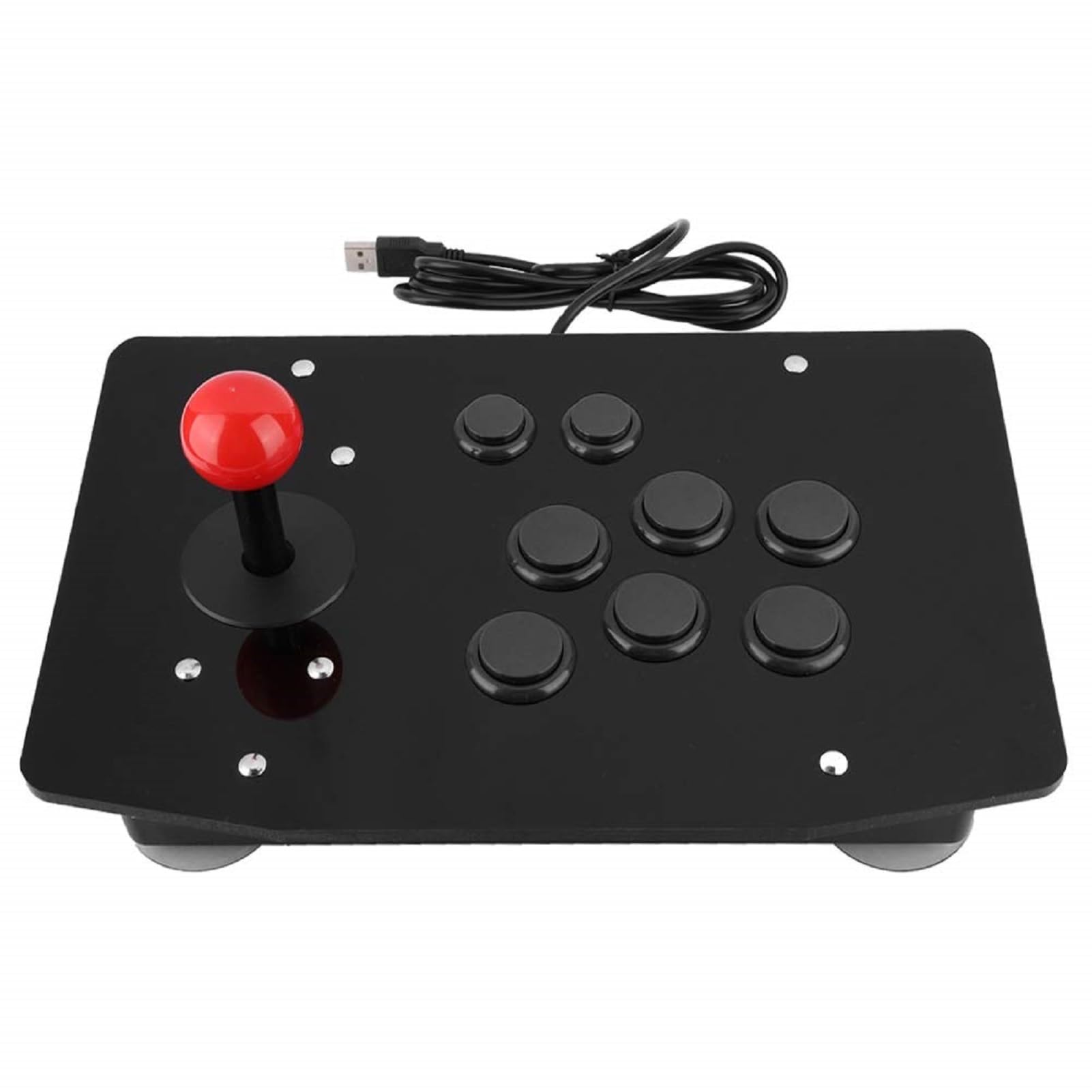 Socobeta Game Controller Rocker USB Game Joystick Game Handle with 8 3D Button