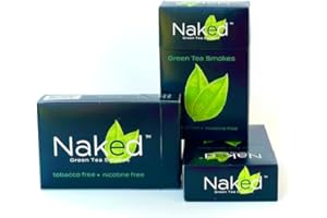 NAKED GREEN TEA SMOKES NAKED Green Tea Cigarettes - BOLD 3-pack - Free of Nicotine, Tobacco and Chemical Additives