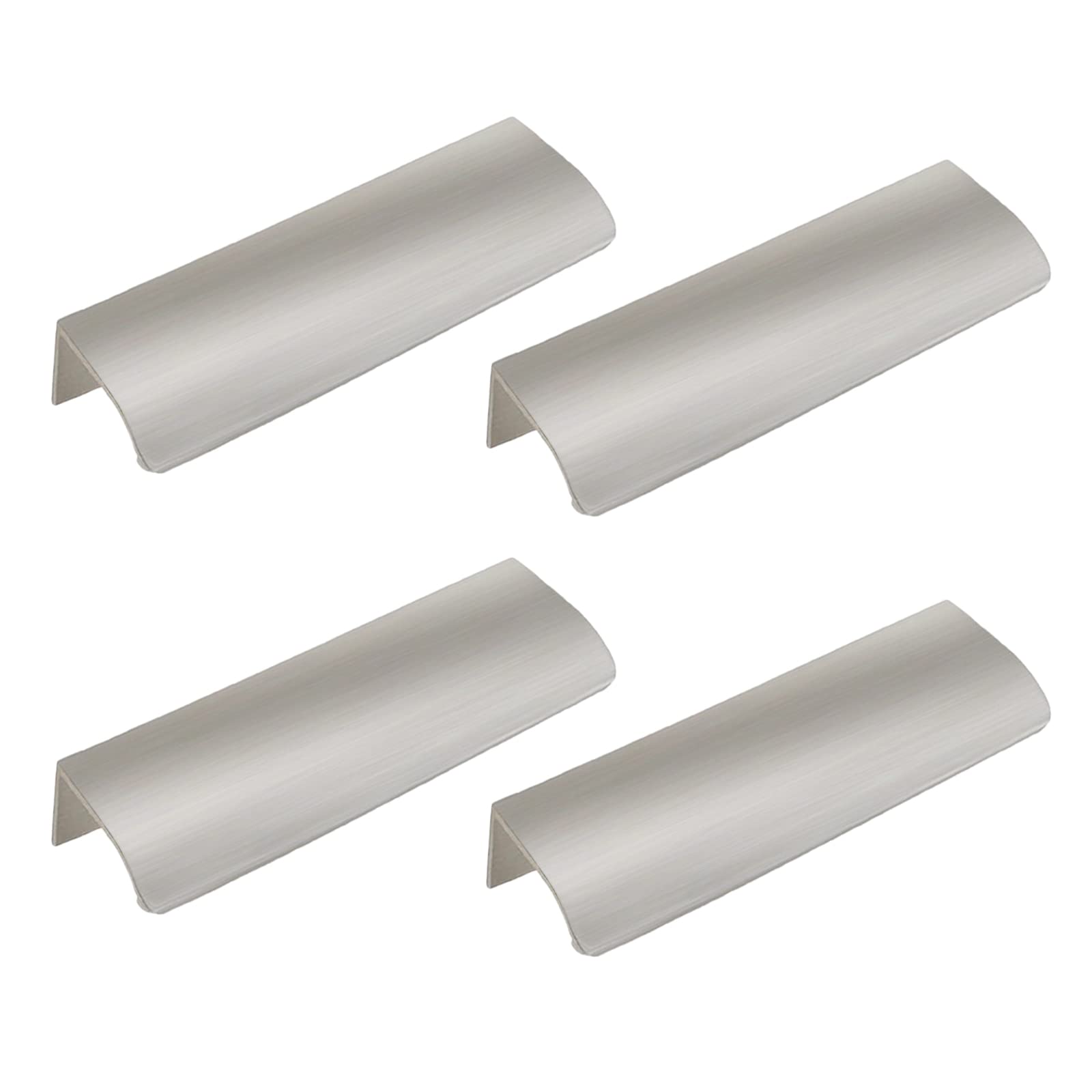 LC LICTOP 4 Pcs Arc Modern Finger Edge Pulls