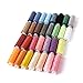 30 Spools Sewing Quilting Threads 40S/2 Pack Assorted Colors