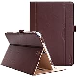 ProCase Samsung Galaxy Tab A 9.7 Case - Standing Cover Folio Case for 2015 Galaxy Tab A Tablet (9.7 inch, SM-T550 P550), with Multiple Viewing angles, auto Sleep/Wake, Document Card Pocket (Brown)