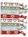 8 Piece Nursing Hair Elastic Set - Great Gift - Accessories for Nurses, Women, Girls, Teachers, Nursing School Classmates, Appreciation Week, Graduation, Colleagues and Friends -MADE in the USA