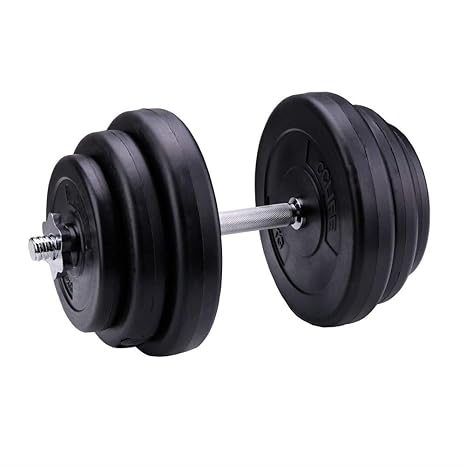 CCLIFE Hantel Kurzhantel 2er Set 20 30 40kg Gewichten Kunststoff Hantelset