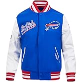 Pro Standard Mens NFL Script Tail Varsity Jacket