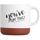 Canopy Street You've Got This Motivational Mug / 13 Ounce Speckled Ceramic Inspirational Tea Cup/Empowering Farmhouse Style Coffee Mug/Coworker Encouragement Hot Chocolate Present