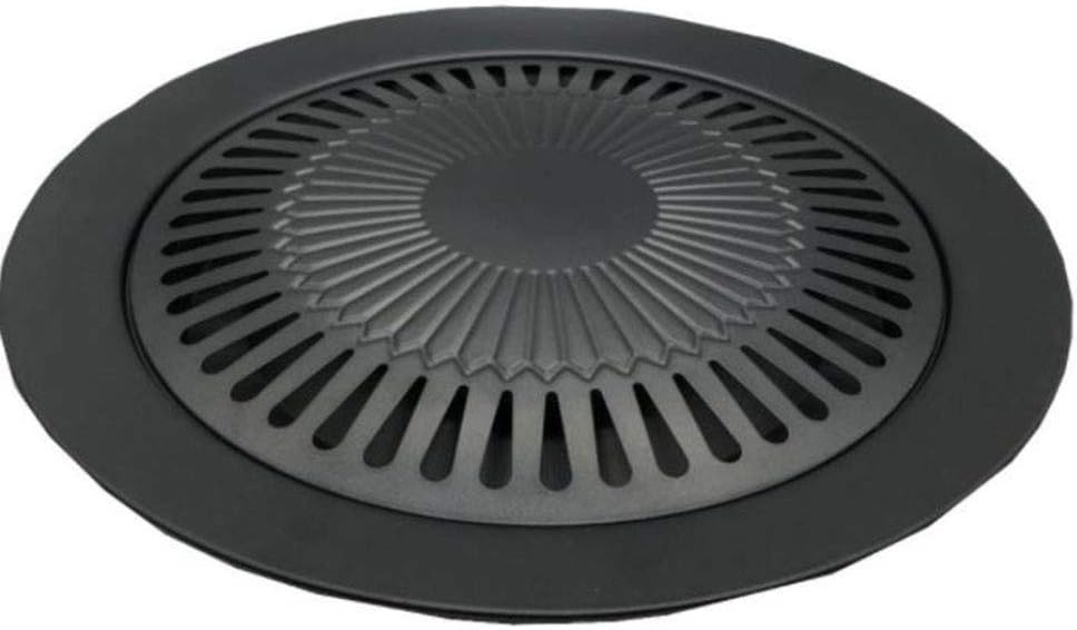 BBQ Non-Stick Smokeless Grill Indoor Pans Stovetop Grill Plate Barbecue Pan Stovetop Healthy Kitchen Cooking Barbecue Grill Kitchen Tool Birthday Party or for Mom Dad Christmas New Year Present