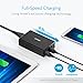 Anker 40W 5-Port Desktop USB Charger with PowerIQ Technology + 5 Micro USB to USB Cables for Samsung Galaxy, Nexus, HTC, Motorola and More (Black)