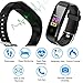 Fitness Tracker with Heart Rate Monitor, Activity Watch Blood Pressure Monitor, Waterproof Fitness Watch with Step Tracker Calorie Counter, Pedometer Watch for Kids Women Men Compatible Android iPhone