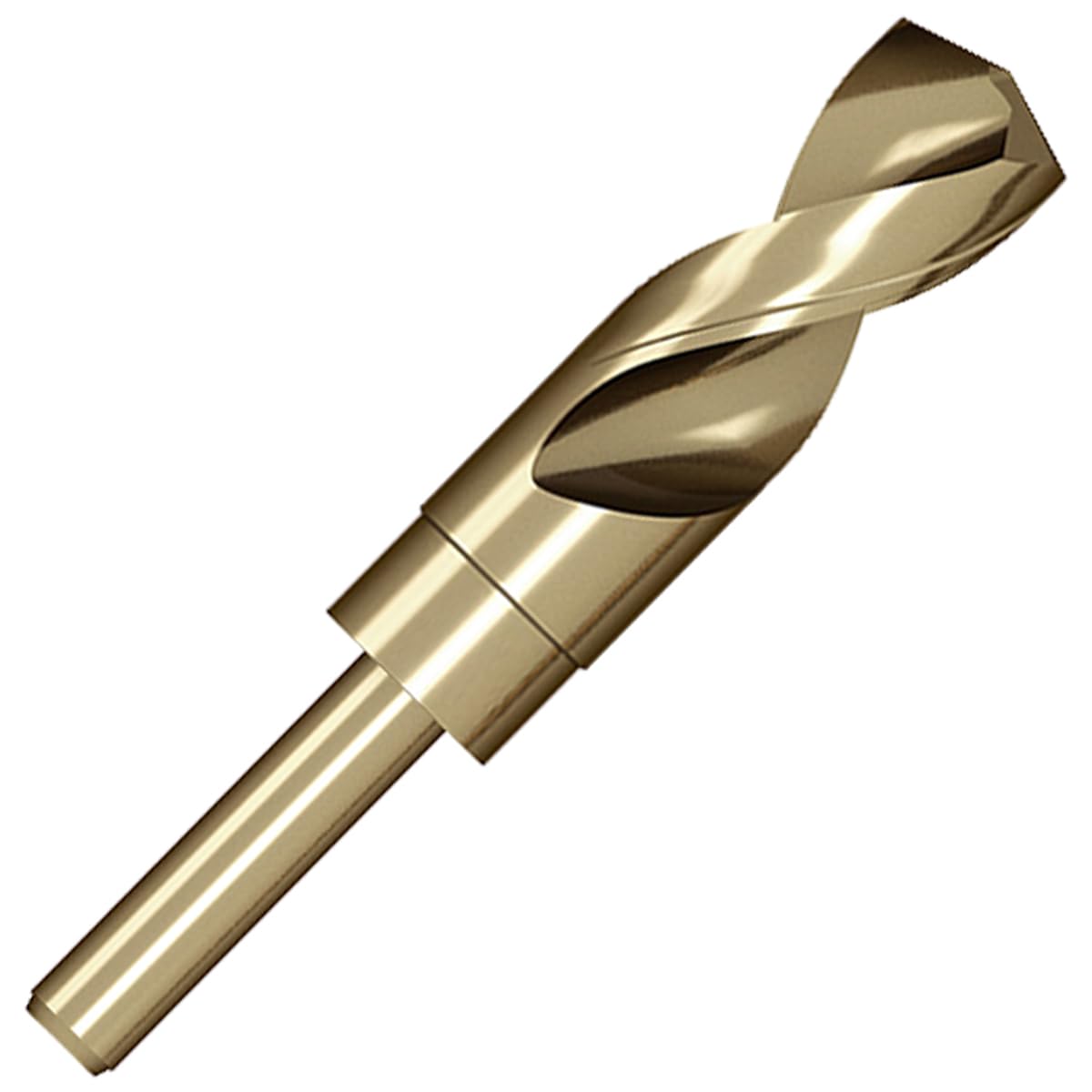 Meccion HSS Cobalt Drill Bit 29mm Reduced Shank Twist Drill Bit for Metal, Stainless Steel, Aluminium, Wood, Plastic, Non-Ferrous Etc. — image 1